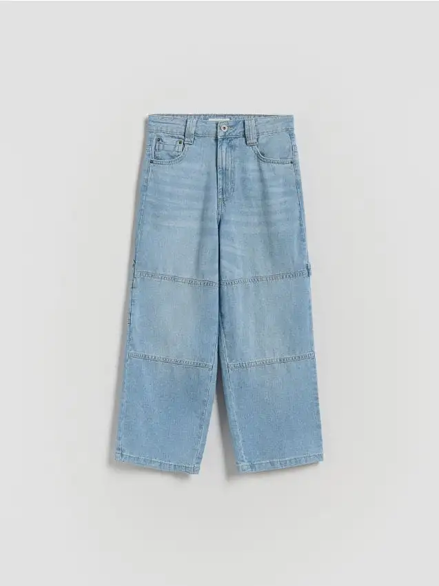 Jeans baggy Colore blu