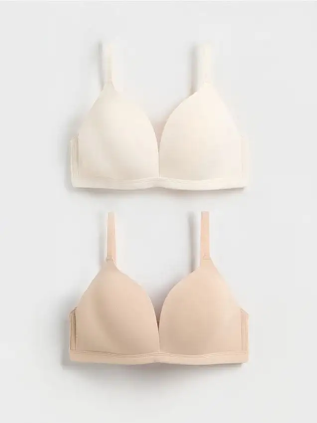 Reggiseno sagomato 2 pack Colore panna