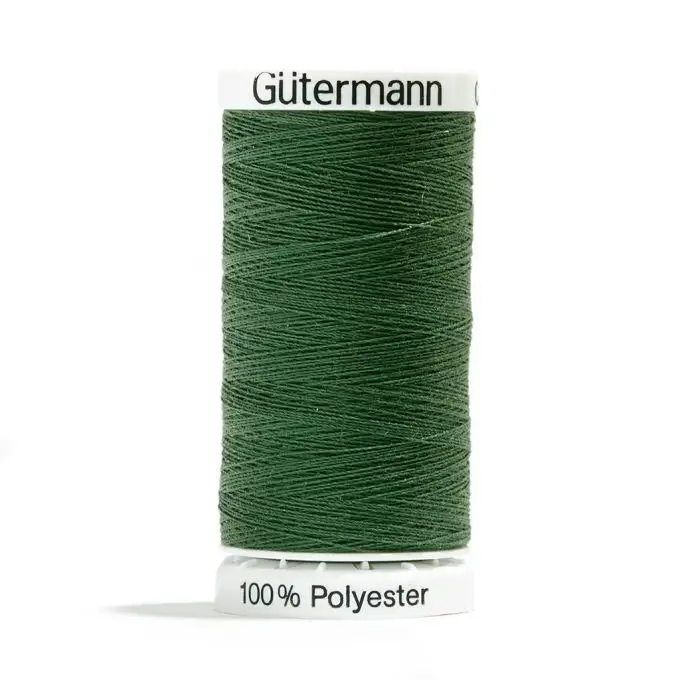 Bobina di filo poliestere Gütermann - Verde - COL 639