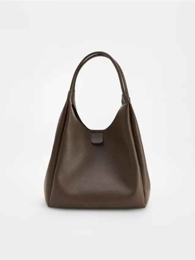 Borsetta hobo Colore marrone polveroso