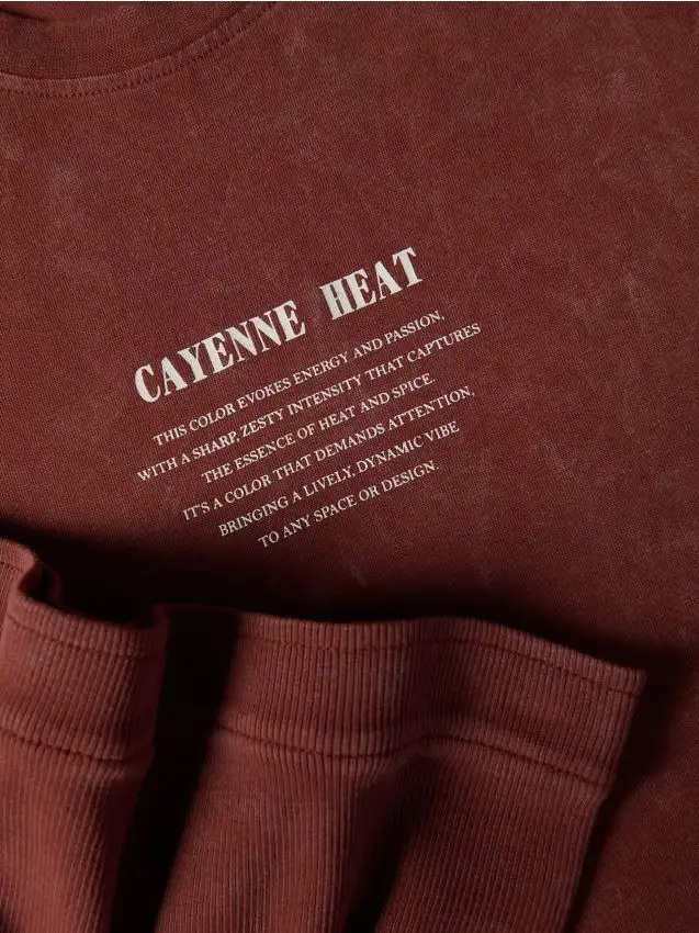 Set pigiama due pezzi stampato Colore caffè