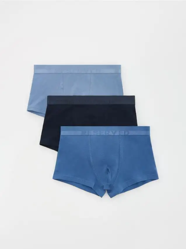 Confezione da 3 paia di boxer classic Colore blu
