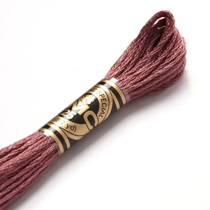 Filo mouliné da ricamo - Tonalità rosa-viola - COL 3726