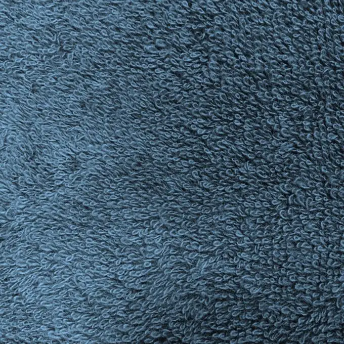 Tessuto spugna pesante Balneo blu pavone