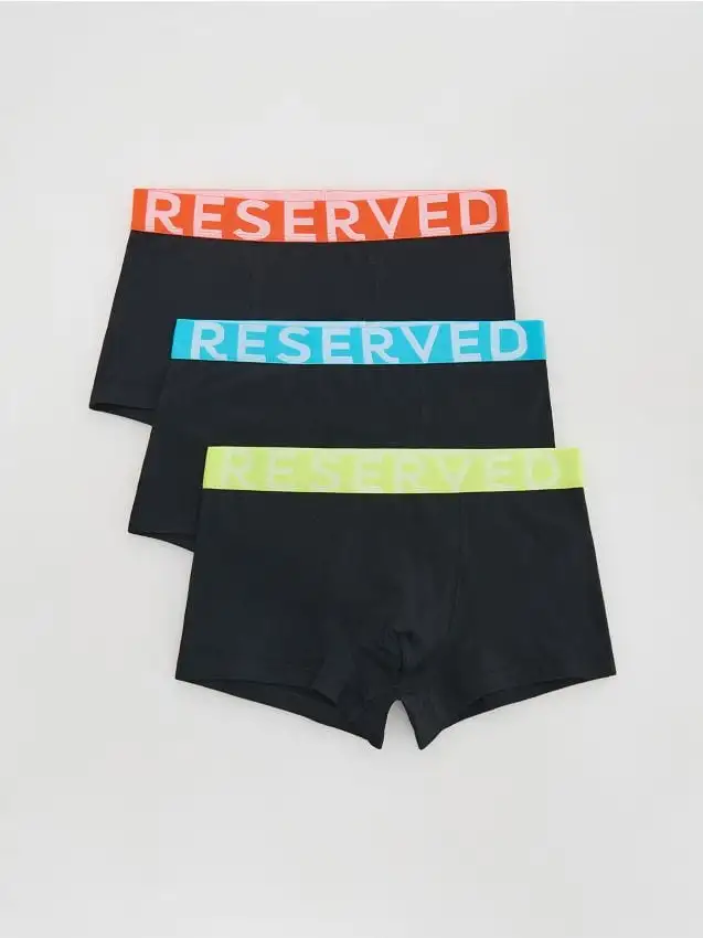 Confezione da 3 paia di boxer classic Colore nero