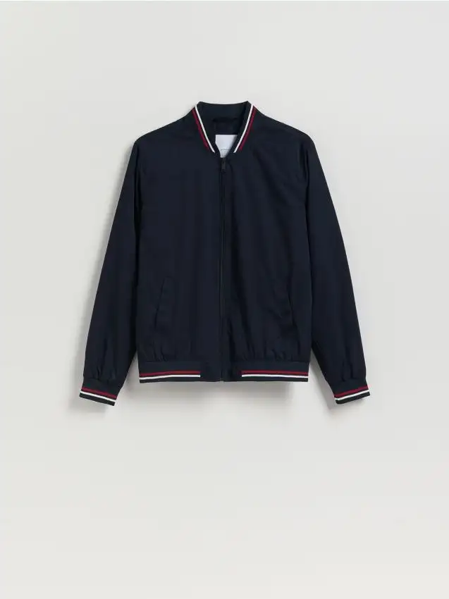 Bomber Colore blu scuro