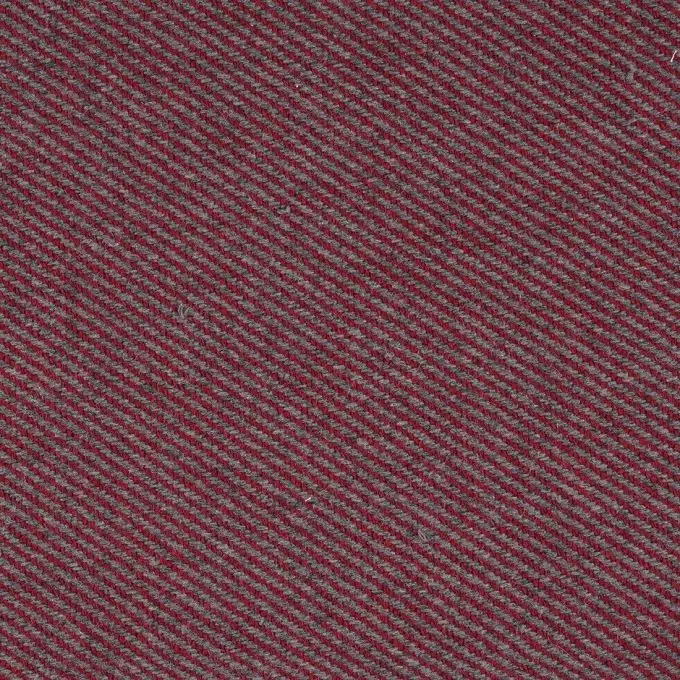 Tessuto jacquard twill lana rossa