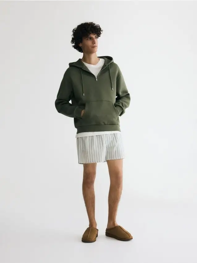 Confezione da 3 paia di boxer loose Colore verde oliva chiaro