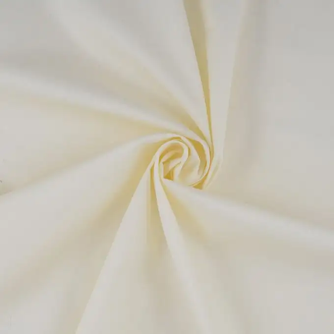 Popeline poppie tinta unita ecru