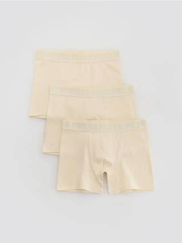 Confezione da 3 paia di boxer long Colore nude