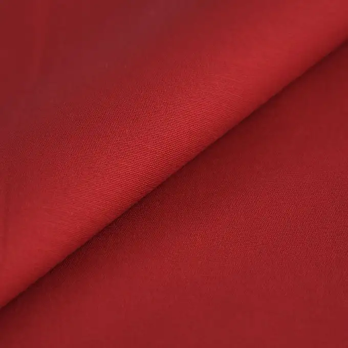 Tessuto gabardine tinta unita bordeaux