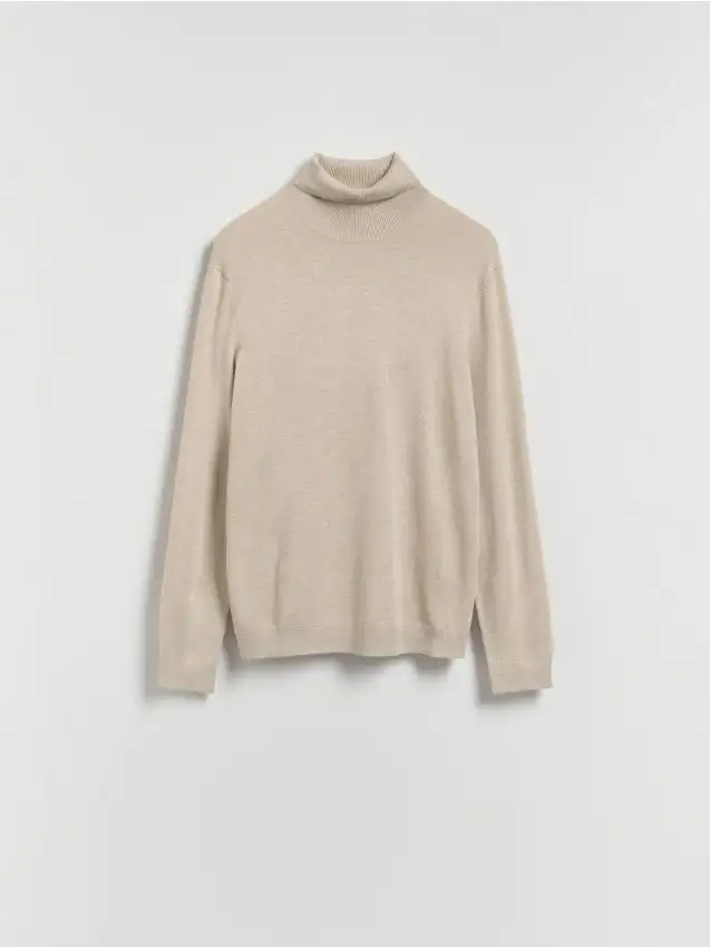 Dolcevita in misto viscosa Colore beige