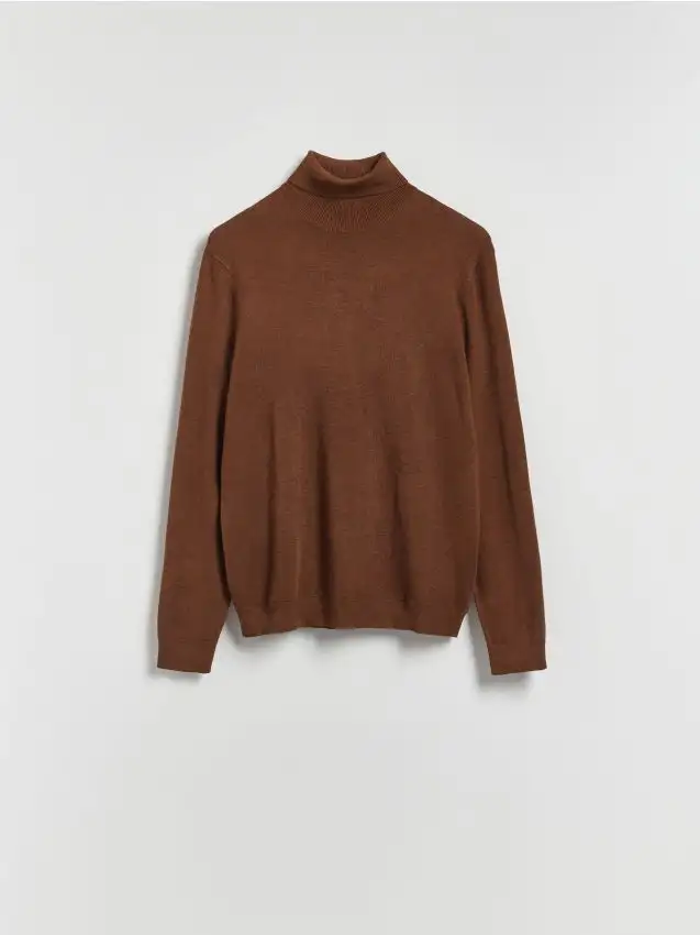 Dolcevita in misto viscosa Colore marrone