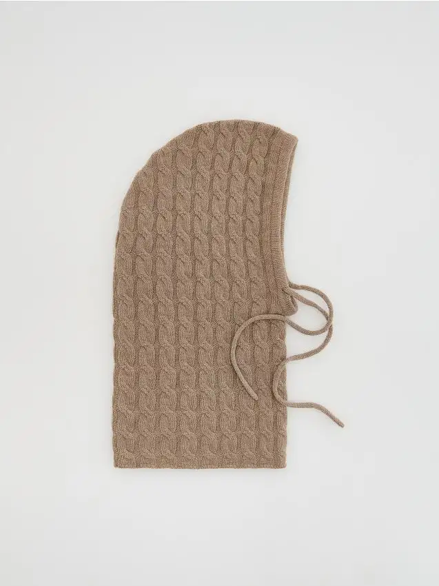 Passamontagna in lana Colore beige