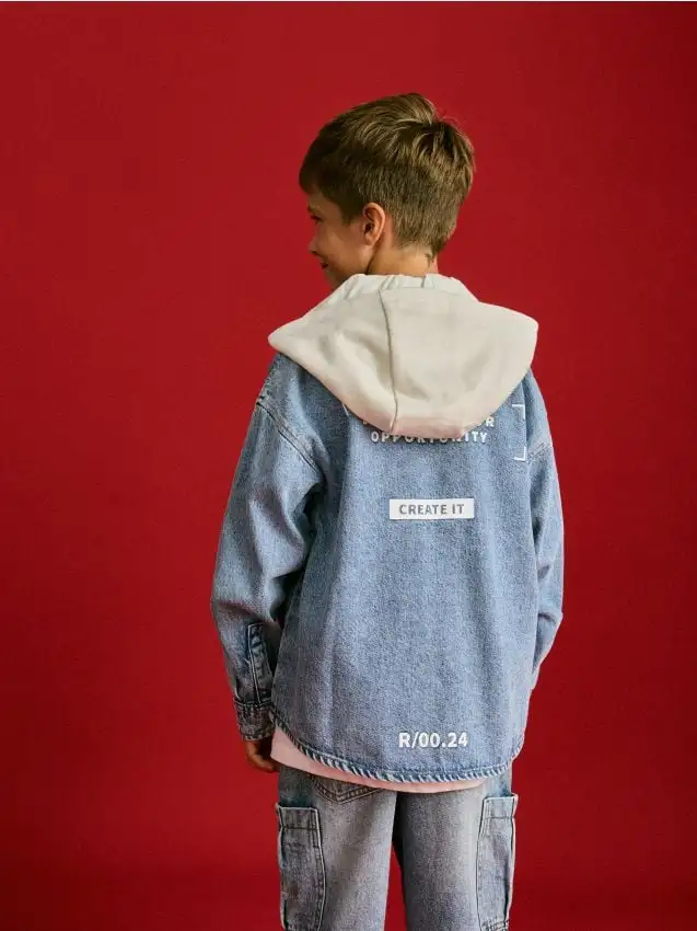 Camicia in denim Colore blu