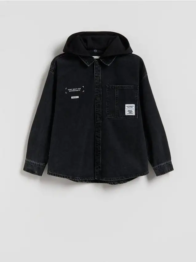 Camicia in denim Colore nero