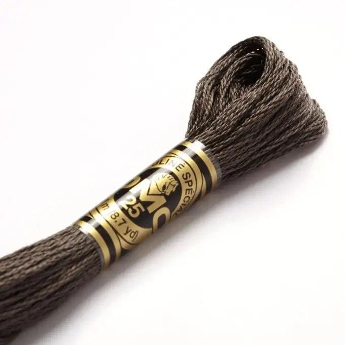 Filo mouliné da ricamo - Toni grigi - COL 844