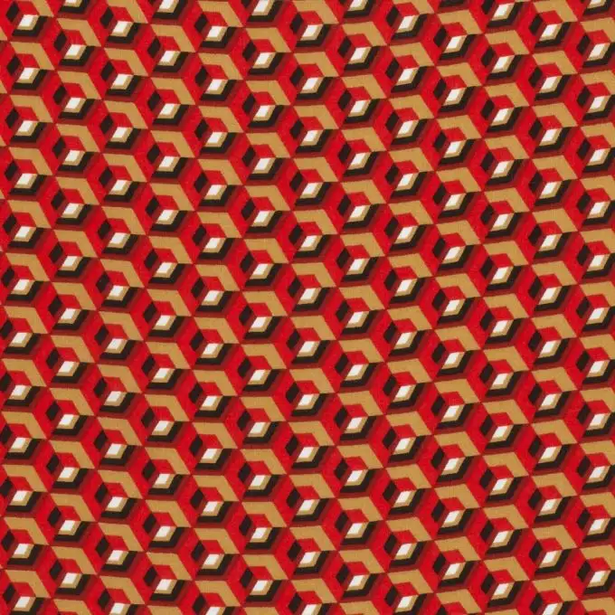 Tessuto viscosa rombo