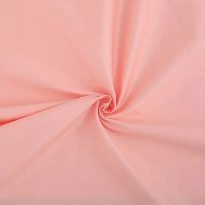 Tessuto satin di cotone rosa