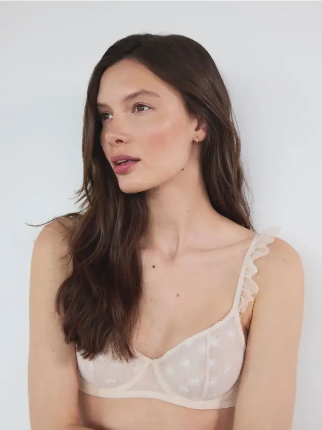 Reggiseno morbido con ferretto Colore nude