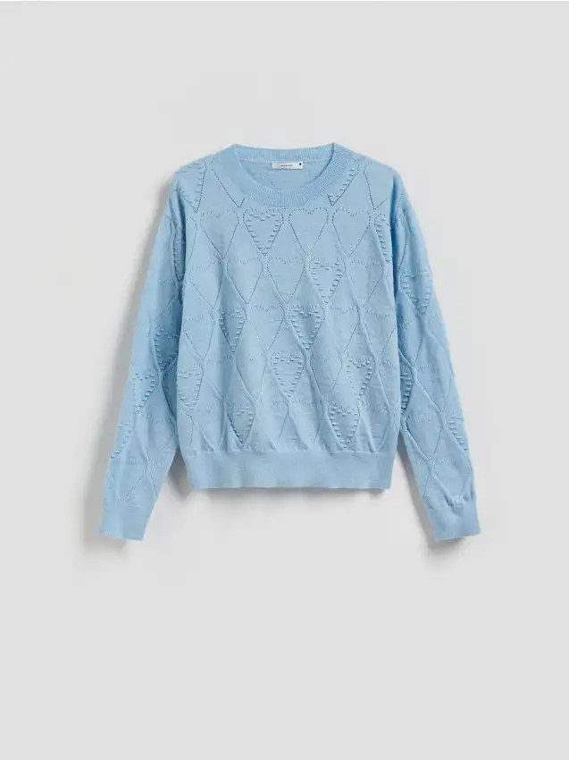 LADIES` SWEATER Colore blu pallido