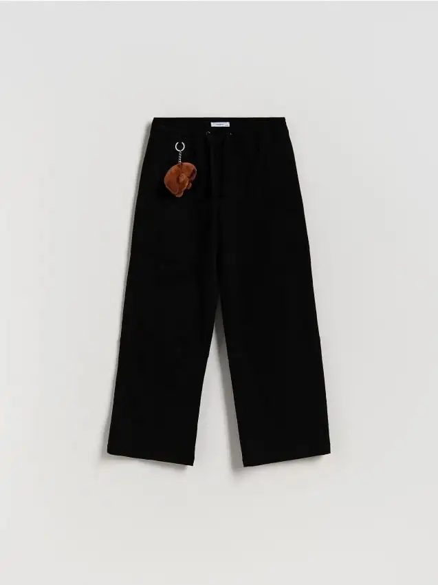 GIRLS` TROUSERS & PENDANT Colore nero