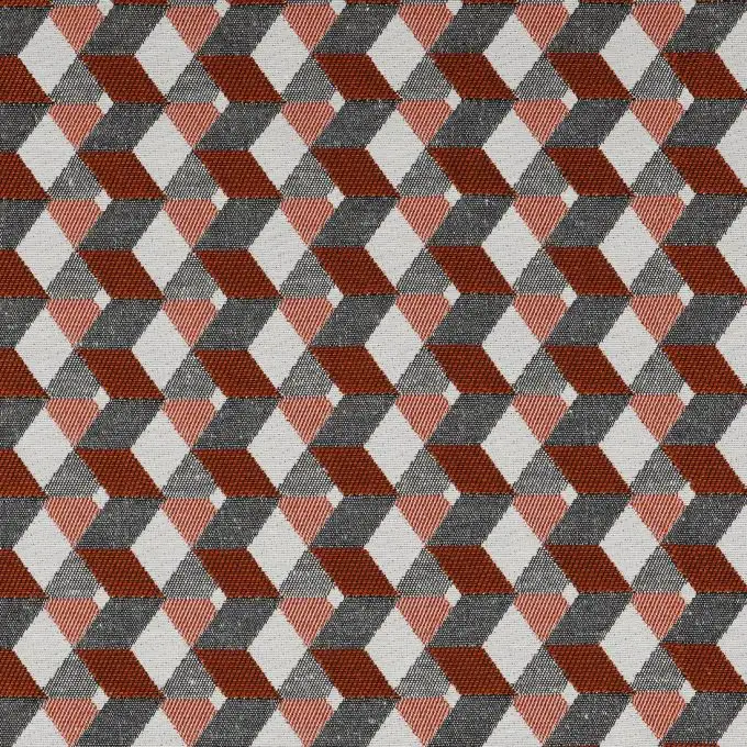 Tessuto jacquard carey paprika