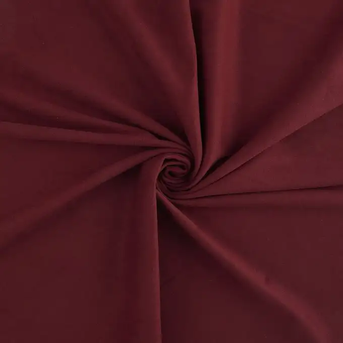 Tessuto scamosciato rosso bordeaux