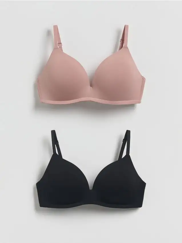 Reggiseno sagomato 2 pack Colore caffè