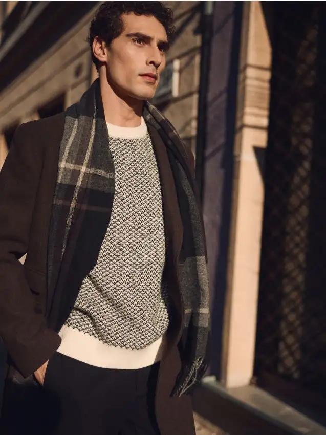 Maglione fantasia Colore bianco