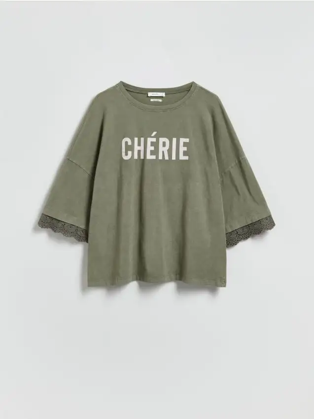 LADIES` BLOUSE Colore marrone dorato