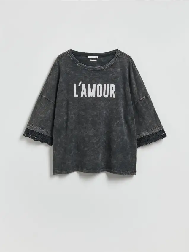 LADIES` BLOUSE Colore grigio scuro