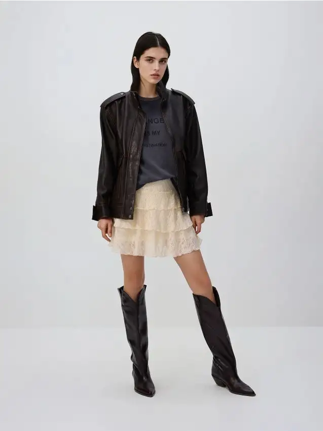 LADIES` SKIRT Colore panna