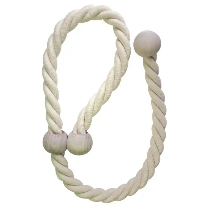 Fermacorda magnetico color crema