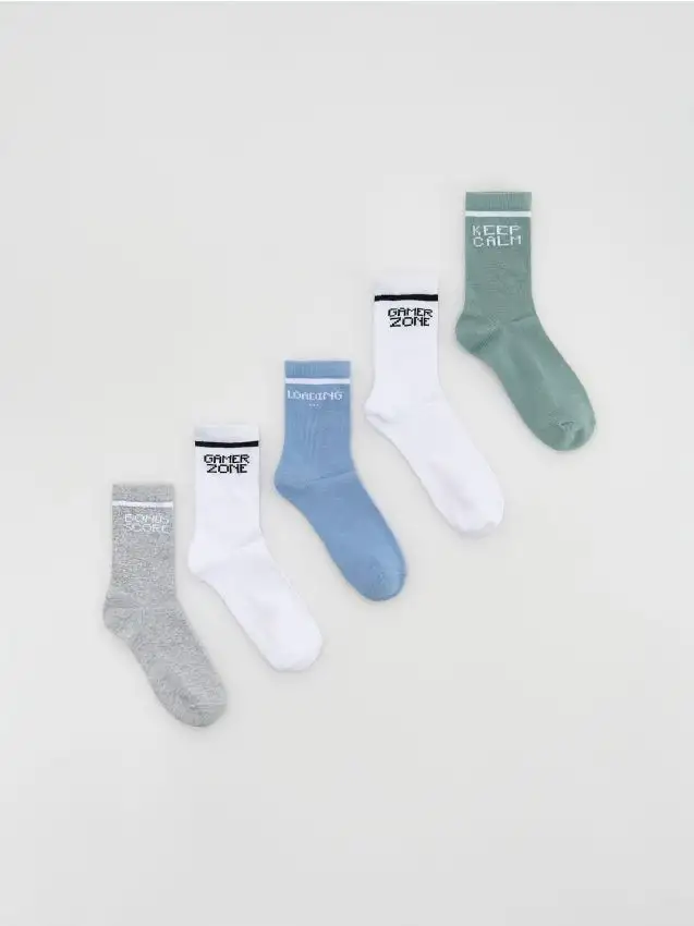 Calzini 5 pack Colore verde chiaro