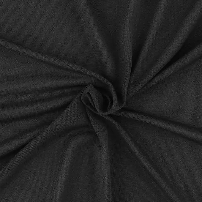 Tessuto elasticizzato leggero e traspirante nero