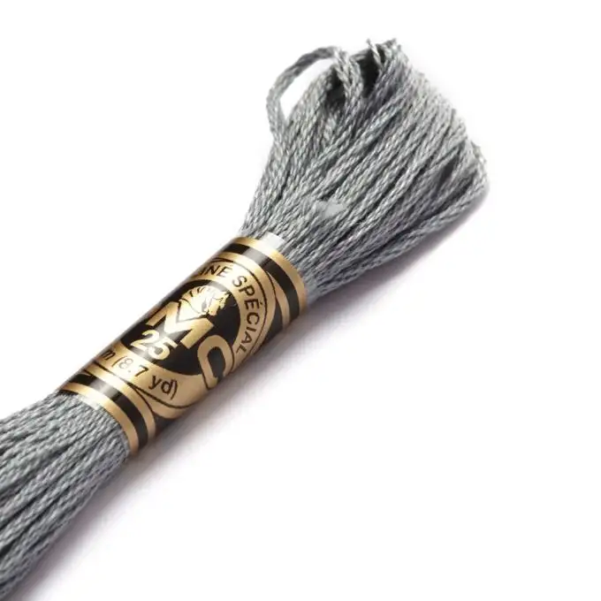 Filo mouliné da ricamo - Toni grigi - COL 169