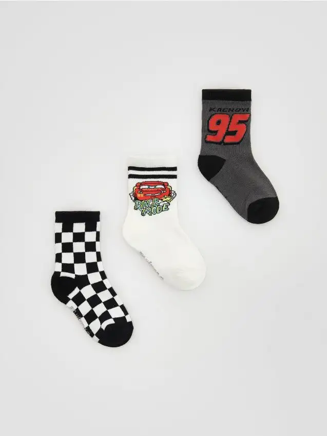 Calzini Cars 3 pack Colore panna