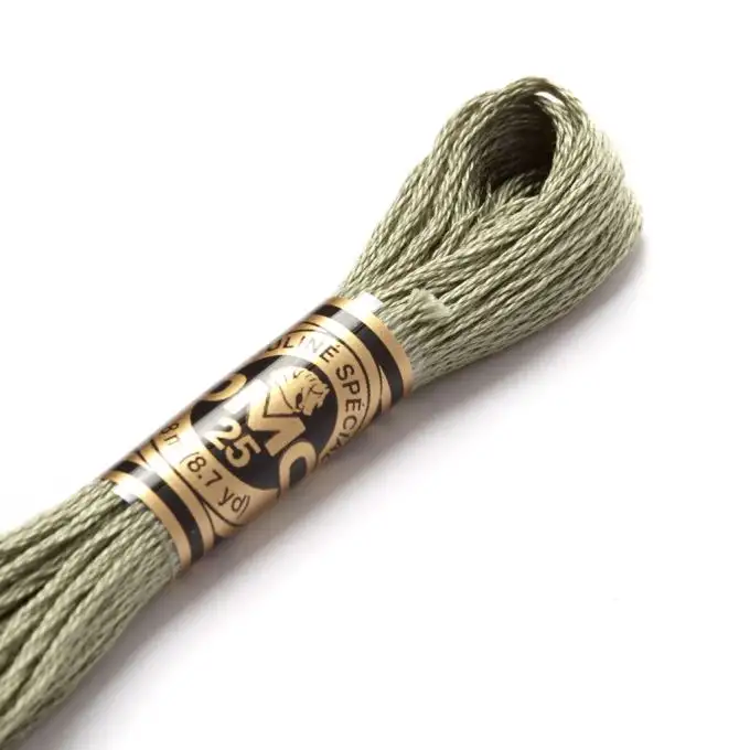 Filo mouliné da ricamo toni di grigio COL 3022