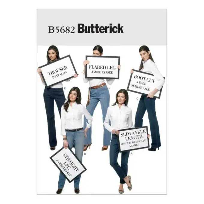 Patrons jeans Butterick n°5682