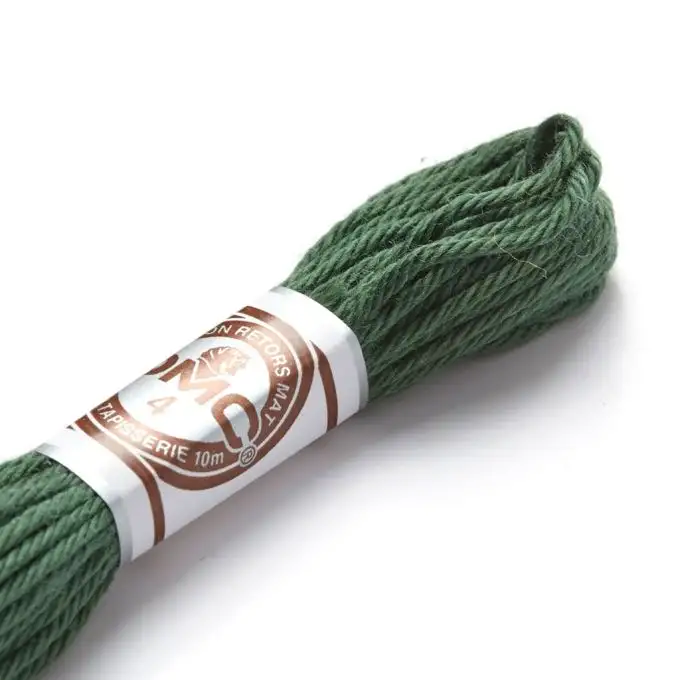 Filo da ricamo ritorto opaco verde - COL 2319