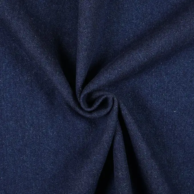 Tessuto denim blu scuro