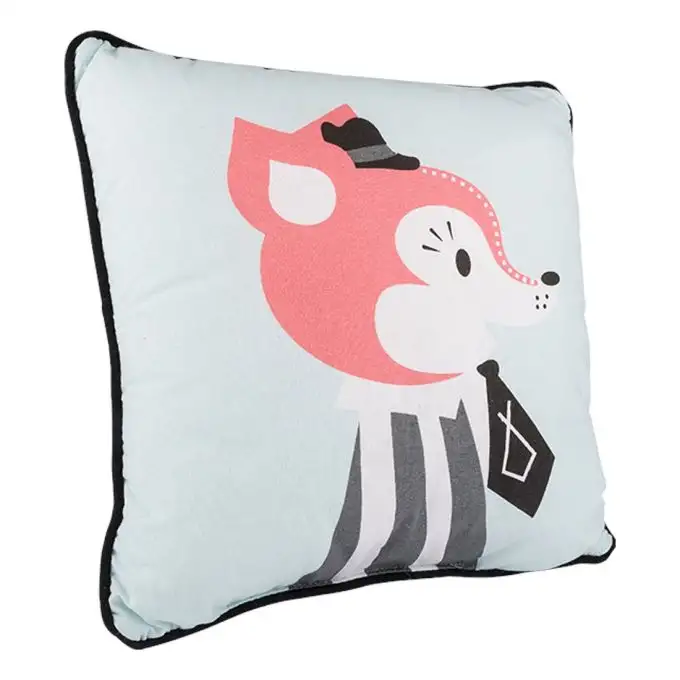 Cuscino stampato volpe