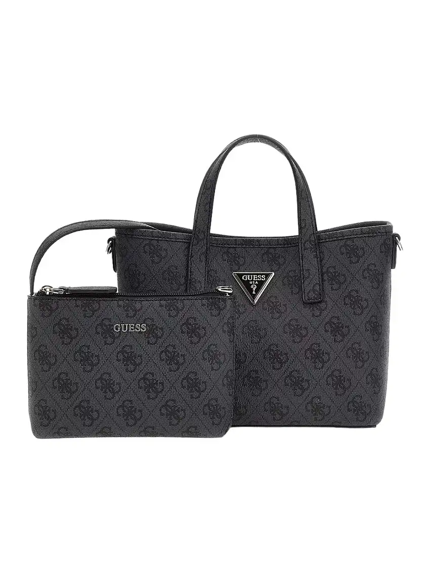 GUESS Women's Latona Mini Tote Bag HWSG92 11750 CLO Grey