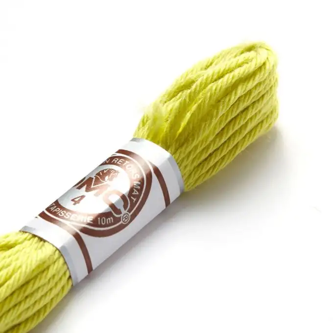 Filo da ricamo ritorto opaco verde - COL 2218