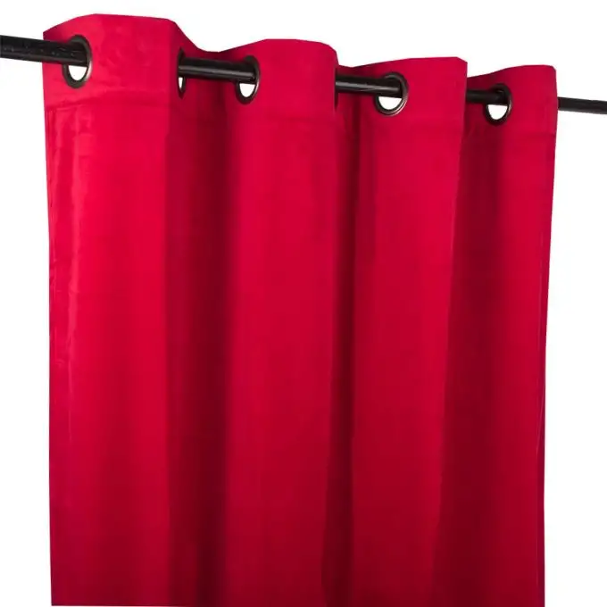 Tenda velluto Elia rosso