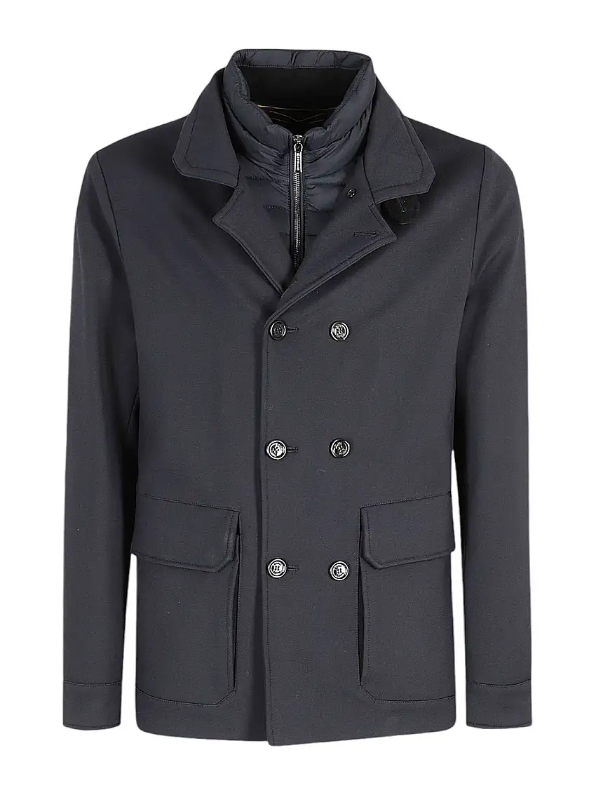 MOORER Men's Jacket BAS-TZ MOUGI101070 U0402 Blue