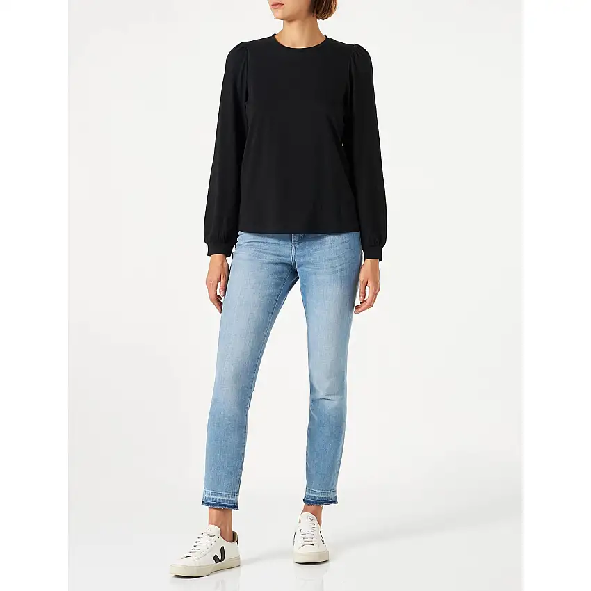 Maglietta da donna a maniche lunghe con scollo a o Vero Moda Kerry Vma