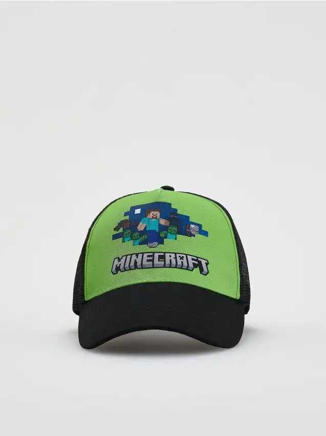 Cappello con visiera Minecraft Colore multicolore