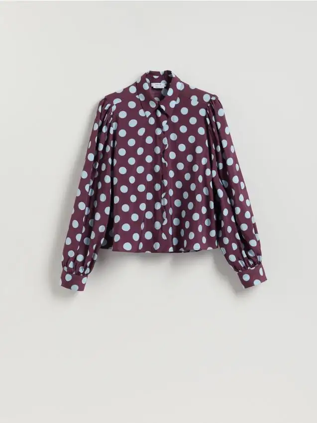 Camicia con modale Colore multicolore